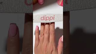 Blush Nails🌸Lace: Chic nude.Daydream:Pastel pink.Clear: Glossy finish.#dippi#dippikit#sverige#norge