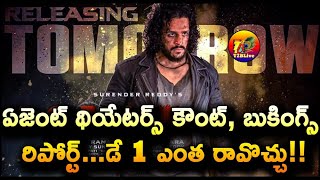 Agent Movie 1st Day Advance Booking Collection | Agent Movie Theater Count | Akhil | T2BLive