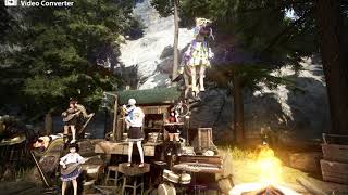 黑色沙漠 Black Desert Online 黒い砂漠 演奏 ヨルシカ - 春ひさぎ