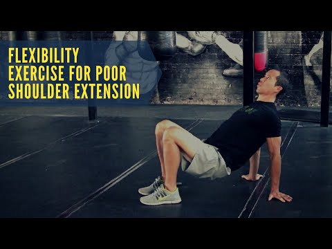 Flexibility Exercise For Poor Shoulder Extension Flexibility Exercise For Poor Shoulder Extension