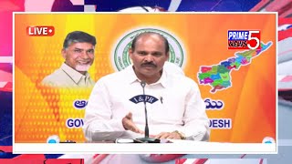 LIVE: Minister Kolusu Parthsarathi Press Meet On AP Cabinet Meeting | PRIME5NEWS Telugu