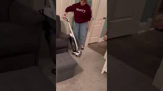 Blink and you'll miss it! Hyper Speed Vacuuming #shorts #speedclean #cleaningmotivation #hyperspeed