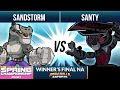 Sandstorm vs Santy - Winner's Final - Spring Championship 2021 - NA 1v1