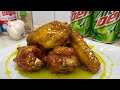 Mountain Dew Chicken Wings