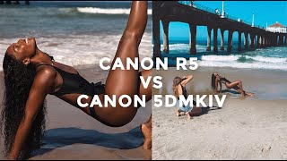 Canon R5 vs Canon 5D Mark IV Comparison