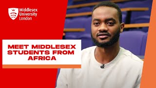 Meet Middlesex Students from Africa