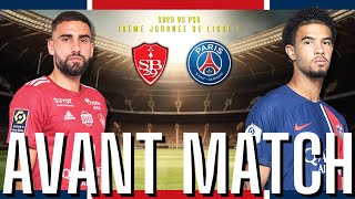 📋SB29 vs PSG / AVANT MATCH (COMPO-DÉTAILS) #psg #brest #stadebrestois29 #ligue1 #mbappe #football 🔴🔵