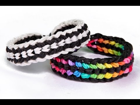 Rainbow Loom Double Capped Dragon Scale Advanced Bracelet Rainbow Loom Double Capped Dragon Scale Advanced Bracelet