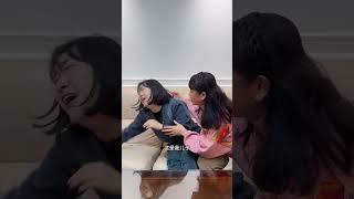 我们娘俩已经尽力编好话了#vlog #日常#捧在手心里让爱开花