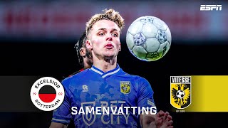 2 GOALS binnen 3 MINUTEN en BOTSING tussen KEEPER en VERDEDIGER💥 | Samenvatting Excelsior - Vitesse