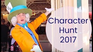 DISNEYLAND CHARACTER HUNT MARATHON 2017 |