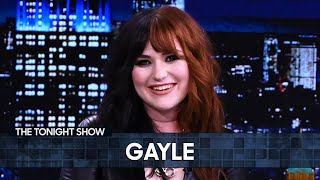 GAYLE's "abcdefu" Cover Is an X-Ray of Her Broken Middle Finger | The Tonight Show