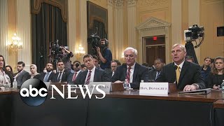 Jan. 6 hearing focuses on Trump’s efforts to pressure DOJ