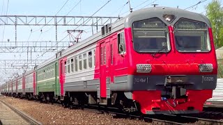 Электропоезд винегрет ЭД4М-0326/0337/0037