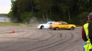 D1SPORT SEMI_PRO BMW DRIFT CRASH | VZ PRODUCTIONS