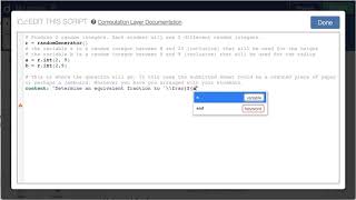 Using the Desmos Sample Question Generator