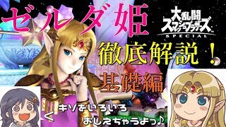 【ゼルダ姫】ゼルダ姫徹底解説基礎編！【スマブラSP】