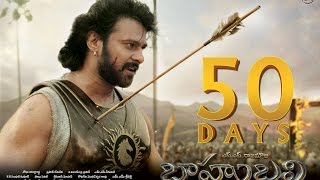 Baahubali Telugu Movie 50 Days Posters HD || Prabhas || Rana