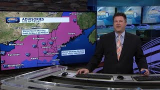 Video: Snow up north, wintry mix in south as winter storm continues to move through