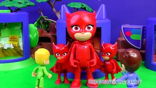 PJ Masks' Owlette and Catboy are Multipled in the Transforming Tower