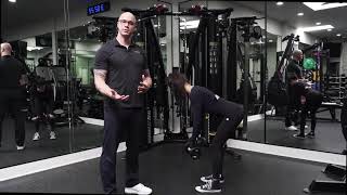 Rhomboids Using Dumbbells - Improve your posture.