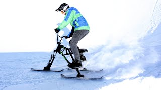 Incredible Snow Cycle  Hills trike Snow trike Amazing Inventions