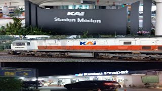 Perjalanan Mudik H-1 Tahun Baru Dari Stasiun Medan Ke Stasiun Rantauprapat Dengan KA Sri Bilah Utama