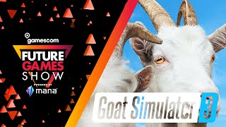 Goat Simulator 3 - Gameplay Presentation - Future Games Show Gamescom 2022