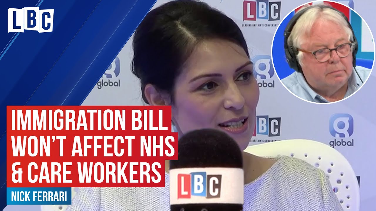 Priti Patel Insists Her Immigration Bill Will Not Adversely Affect NHS ...