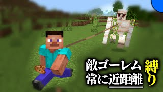 【不評なら削除】ゴーレムを無視しなければならないマインクラフト【シリーズ候補①】