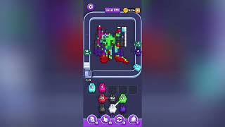 Pixel Flow Level 270 Solution Walkthrough