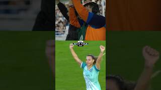 La reacción al gol del empate de Sara Ismael