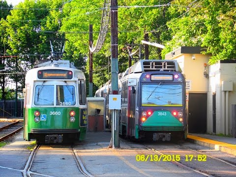 MBTA (Boston): GREEN Line - B, C, D, And E Branches (Light Rail ...