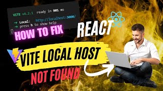 How to fix React project Vite local Host not found problems | Easy Method