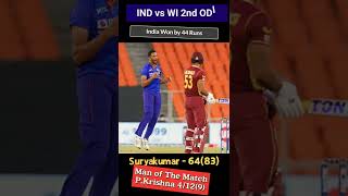 India vs West Indies 2nd ODI Highlights 🔥#trending #indvswi #prokabaddi #patnapairets #ipl #csk #rcb