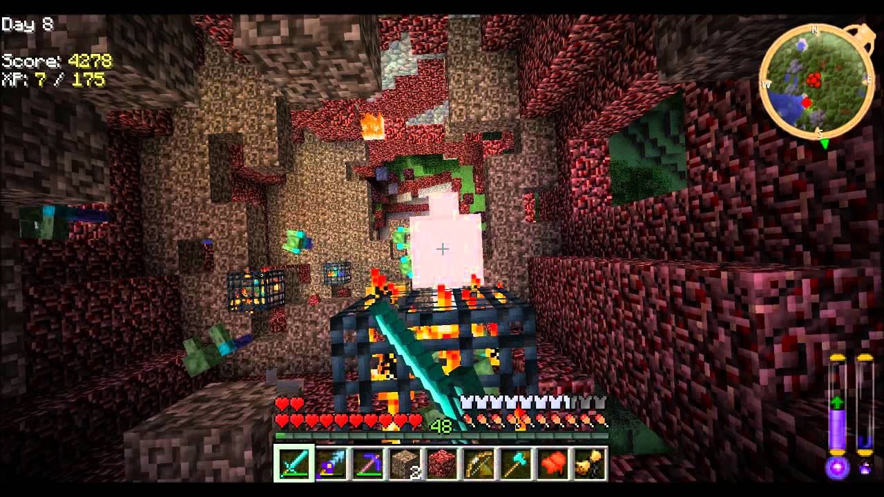Minecraft Ep60 Collapsing Tower Youtube