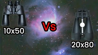 10x50 vs 20x80: Which Binoculars Are Better for Stargazing?