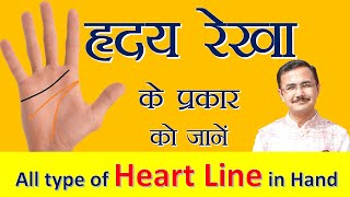 हृदय रेखा | Part - 1 | Heart line | Palmistry हस्तरेखा ज्ञान Lec.36 Hastrekha lesson - 36