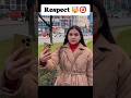 The girl viral respect compilation respect video #short