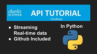 Schwab API Python Tutorial (Streaming Real-time Data)