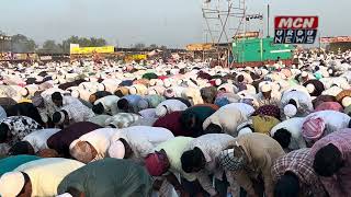 Tabligi Jamaat ke jila Ijtema ke Dusre din Bhi Hazaro Log huve Sharik