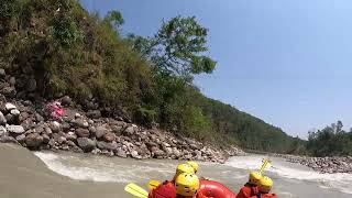 at Tanahun bhanu 9 pattal damaula raafting in marsyangdhi river...