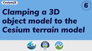 Part 6: how to clamp a 3D object model to the Cesium terrain model