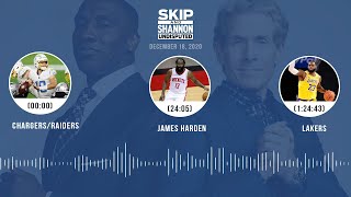 Chargers/Raiders, James Harden, Lakers (12.18.20) | UNDISPUTED Audio Podcast