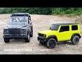 xiaomi suzuki jimny vs mn99s defender rc cars offroad comparison