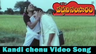 Kandi Chenu Video Song || Pachani Samsaram Movie || Krishna, Aamani