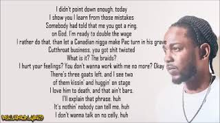 Kendrick Lamar Euphoria Lyrics (DRAKE DISS)