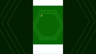 Draw hexagons using python program #smile #smiley #drawing #draw #python #triangle