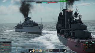 Mediterranean  port, Moffet and Somers get sunk, finish the mission with the Atlanta