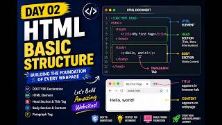 HTML Structure Explained for Beginners | Complete Guide